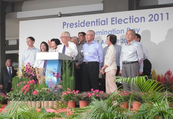 Dr Tony Tan speaks on Nomination Day